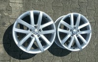 2x Ori VW Golf Touran Vancouver Alufelgen 7,5x18 ET51 5K0601025L