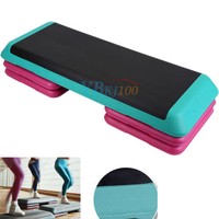 Aerobic Stepper Steppbrett Fitness Step Board 3fach verstellbar 110x4x11/16/21cm