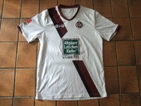 Original 1. FC Kaiserslautern Trikot Größe M, FCK Trikot DYF weiß + Schal schw.