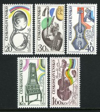 Czechoslovakia 1939-1943,MNH.Music Festivals.Slovak Philharmonic Orchestra,1974