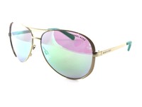 Michael Kors Damen Sonnenbrille Chelsea MK5004 1004/3R gold / grün