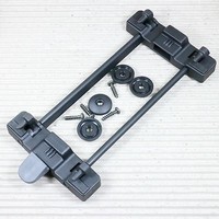 Tubus SNAPIT System Adapter Lochabstand 195 x 100 mm für Racktime Gepäckträger