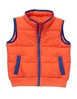GYMBOREE SUPER DUDE RED LINED PUFFER VEST 6 12 2T 3T 4T 5T NWT