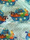 NEW-Fleece-NOAH'S ARK-Sleep Sack Blanket Sleeper-2-3T-Handmade-w/ or w/o sleeves