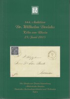 AUKTION: "DIE PROF. FRANZ SAMMLUNG: ALTDEUTSCHLAND / KOLONIEN TEIL 6" KÖLN 2015