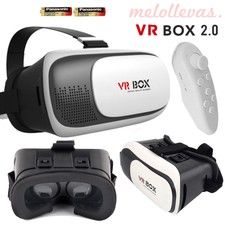 Gafas VR BOX 2.0 3D - Realidad Virtual Samsung Sony + Mando Bluetooth + Pilas