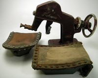 Frobana Schustermaschine 3 Teile alt antik defekt Schuster Maschine Deko Sammler