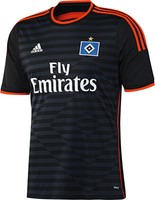 Adidas Hamburger SV Herren Auswärts Trikot HSV Away 2014/2015 D88471