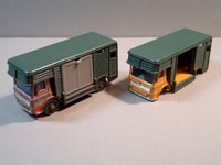 matchbox 2x LKW Horse Box  horsebox Pferdetransporter series nr 17 lesney 1969