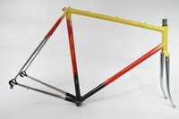 Faggin Rennrad Stahl-Rahmen, Columbus SL,  Campagnolo Ausfallenden, RH-58cm (42)