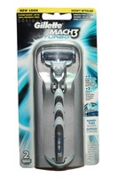 Gillette Mach 3 Turbo Rasierer Mach3 mit / inkl. 2 Klingen Rasierklingen Gilette