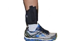 neu Rechtshänder Knöchelhalfter Für Ruger LC9 Mit Purpur Spur Laser