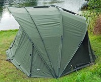 CHUB Super Cyfish Bivvy 1 Mann Karpfenzelt  Angelzelt inkl.Overwrap Überwurf Neu