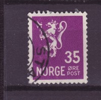 Norwegen Nr.  187 gest.  Löwe     -5