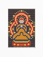 Buddha~Beaded Banner Pattern