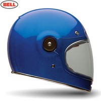 BELL MOTORRAD KLASSISCH ALTER STIL INTEGRALHELM RETRO BULLITT BLAU FLAKE
