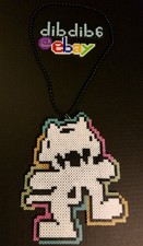 Monstercat perler kandi necklace, Mc, rave, Plur, Canadian, Edc, Edm, hama, fuse