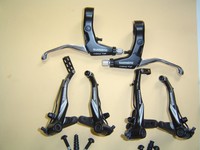 Shimano Bremshebel BL-M421 rechts + links right + left + V-Brakes schwarz  Neu