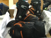 K2 Kinder Inlinerset Raider pro Pack inkl Schutzausrüstung verstellbar 32-37 Neu