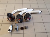 3Stück WTP 60ccm Minikart Motoren