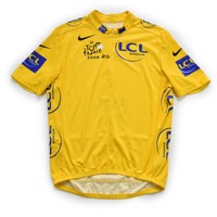 NIKE Tour De France 2008 Gelbes Trikot L Rennrad Bike kurzarm Cycling Jersey NEU