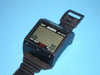 Tauchcomputer Aladin Sport mit neuer Batterie 99%, Anleitung als PDF,  §