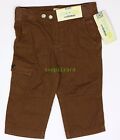 New Toddler Boy OshKosh Brown Chino Pants NWT Size sz 12m 18m 5T