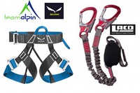 Klettersteigset LACD Pro + Salewa Via Ferrata Evo