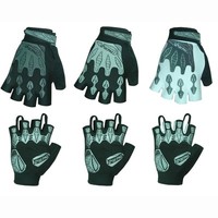 Reflektierenden Fahrradhandschuhe Sport Gel Fingerlose Handschuhe Gloves Qepae 