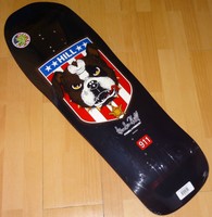 POWELL PERALTA Frankie Hill Bulldog Skateboard Deck '80s Klassisch 25.4cm