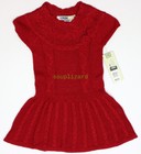 Red Christmas Dress NEW Baby Girl OshKosh b'Gosh Holiday NWT Size 12M 18M