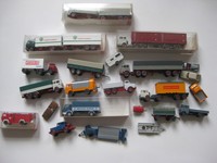 Posten /  Konvolut -   ältere Wiking  LKW - Autos - usw.-  gut erhalten - H0