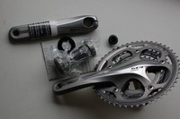 Shimano 105 FC-5703 Kurbelgarnitur 172,5mm 50-39-30 silber inkl. Innenlager 