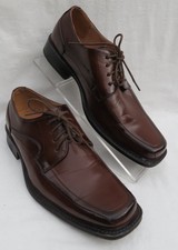 AMALI Men’s Brown Leather Oxford Lace Up Dress Shoes size US 11