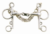 LORINA FRANZÖSISCHER VERSCHLUSS PELHAM BIT pferd pony reiten verschiedene größen