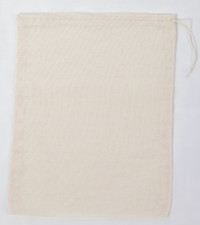 100 (8x10) Cotton Muslin Drawstring Bags Natural coffee