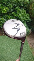 Wilson Deep Red Fat Shaft 15º 3 Wood Ladies Graphite Right Handed Lady/Womens