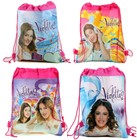 Violetta 2 Girls Children Cartoon Bag Drawstring Backpack Kids School Bags F 