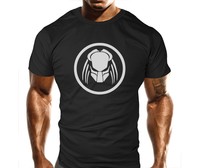 Mens Predator Gym Workout MMA T-Shirt Bodybuilding Loose Fit Casual Top Gift