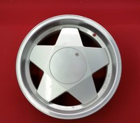 Borbet A für 14 Zoll Felgendeckel Nabendeckel Kappen Alufelgendeckel gecleant