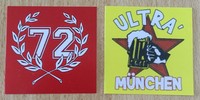 70 Aufkleber Südkurve München Schickeria Ultras