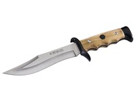 Nieto Gürtelmesser Klingenlänge 17,7 cm Griff Olivenholz mit Lederscheide 122518