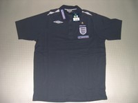 Polo Shirt England Orig. Umbro Gr S M L neu navy blau 