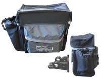 M-WAVE Lenkertasche abnehmbar FAHRRAD TASCHE für Lenker inkl. CLIP ON HALTER