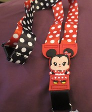 New Disney Parks Minnie Mouse Cuties Reversible Lanyard