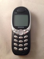 SIEMENS S45i S 45 i Handy blau silber defekt #226