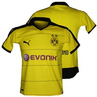 PUMA KINDER BVB Borussia Dortmund Fußball TRIKOT 2015/16 [ 128 140 152 164 ]NEU