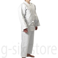 Judo Anzug TRAINING EXTRA weiß Gr. 130-200, Kimono Ju Jutsu Anzug Jiu Jitsu BJJ
