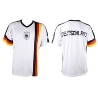 Deutschland Fußballtrikot Trikot Nationalmanschaft Weiß XS-XL