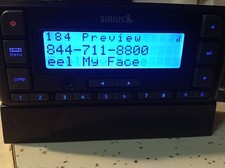 Sirius Sdsv6 Stratus 6 Satellite Radio Receiver, Receiver only euc